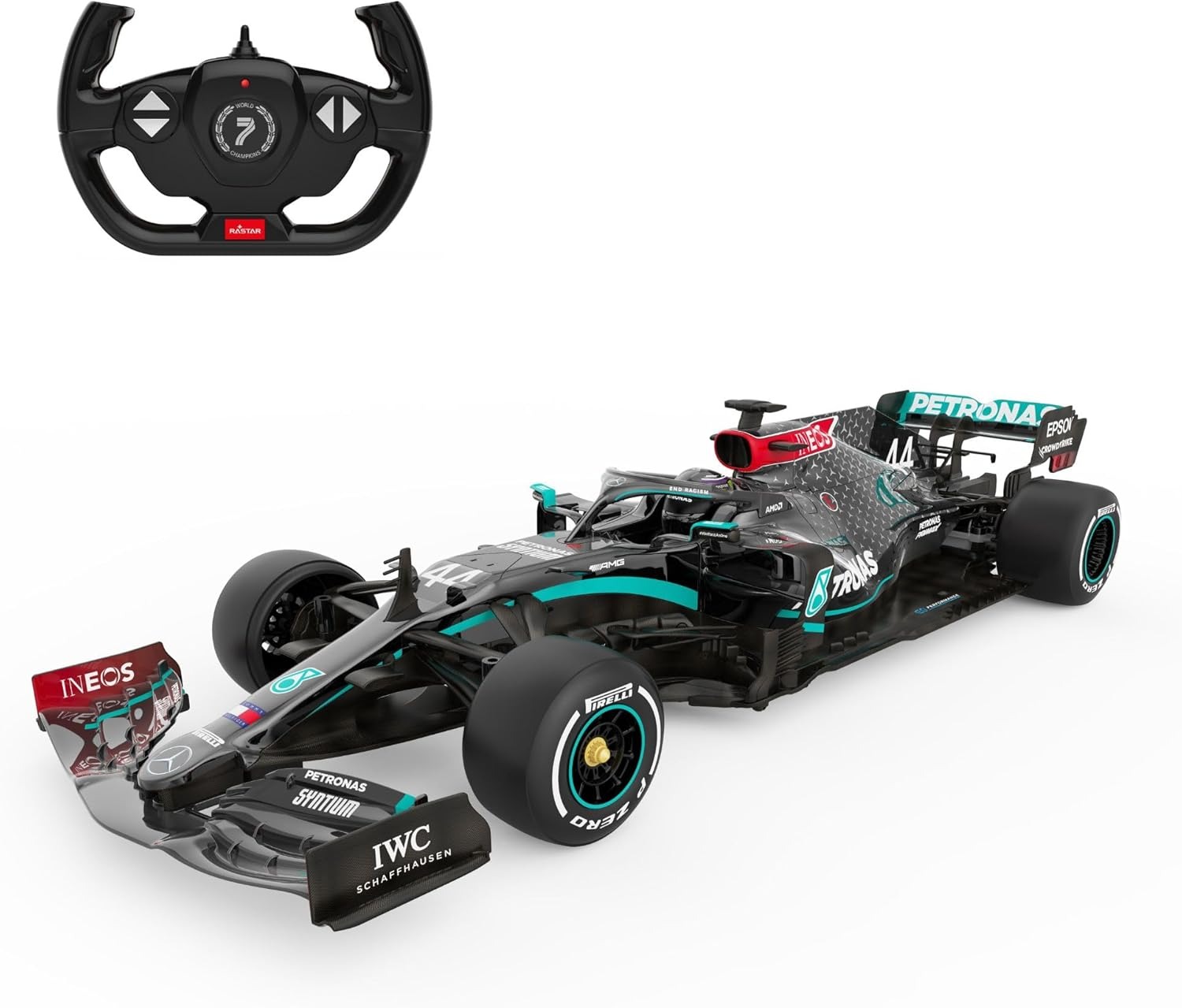 CMJ Mercedes AMG F1 W11 EQ 1 : 12, licencia F1 Hamilton & Russell