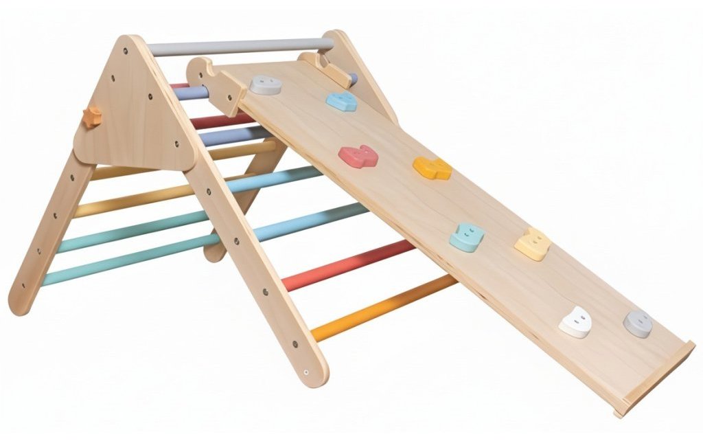 Derrson Montessori Piklerové trojuholník s doskou 2 v 1 W5330