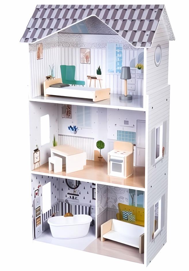 Derrson Emmy XL s nábytkom, sivý