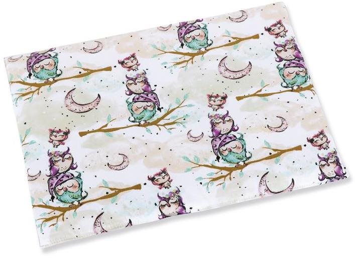 Bellatex pre dojča 42 × 32 cm – tenký – sovička na konári