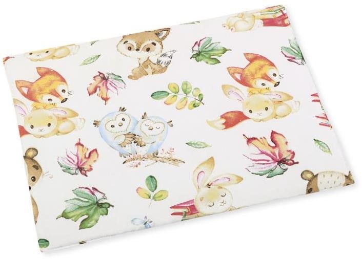 Bellatex pre dojča 42 × 32 cm – tenký – lesné zvieratká