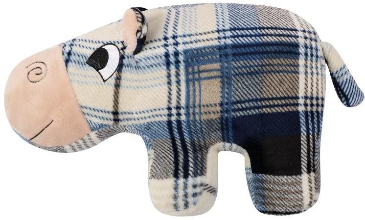 Bellatex Tvarovaný hroch modrý – 30 × 50 cm – hroch modrý