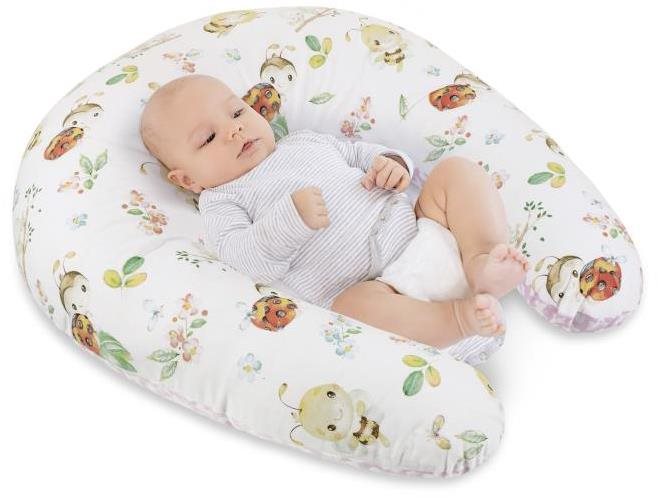 Bellatex Vankúš s obliečkou na zips – po obvode 180 cm – lienky