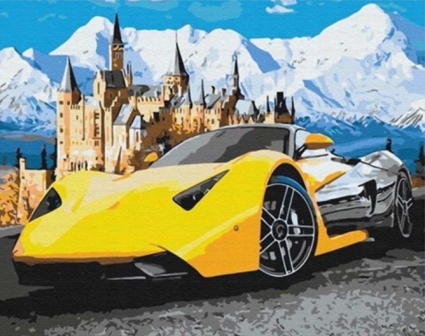 Norimpex Športové auto 30 × 40 cm