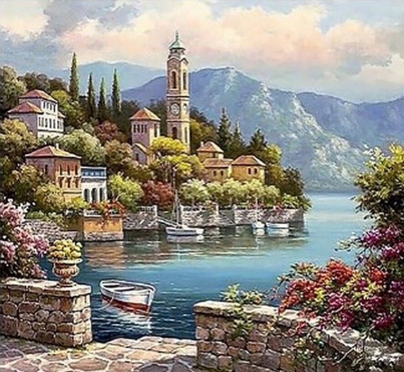 Norimpex Talianske pobrežie 30 × 40 cm