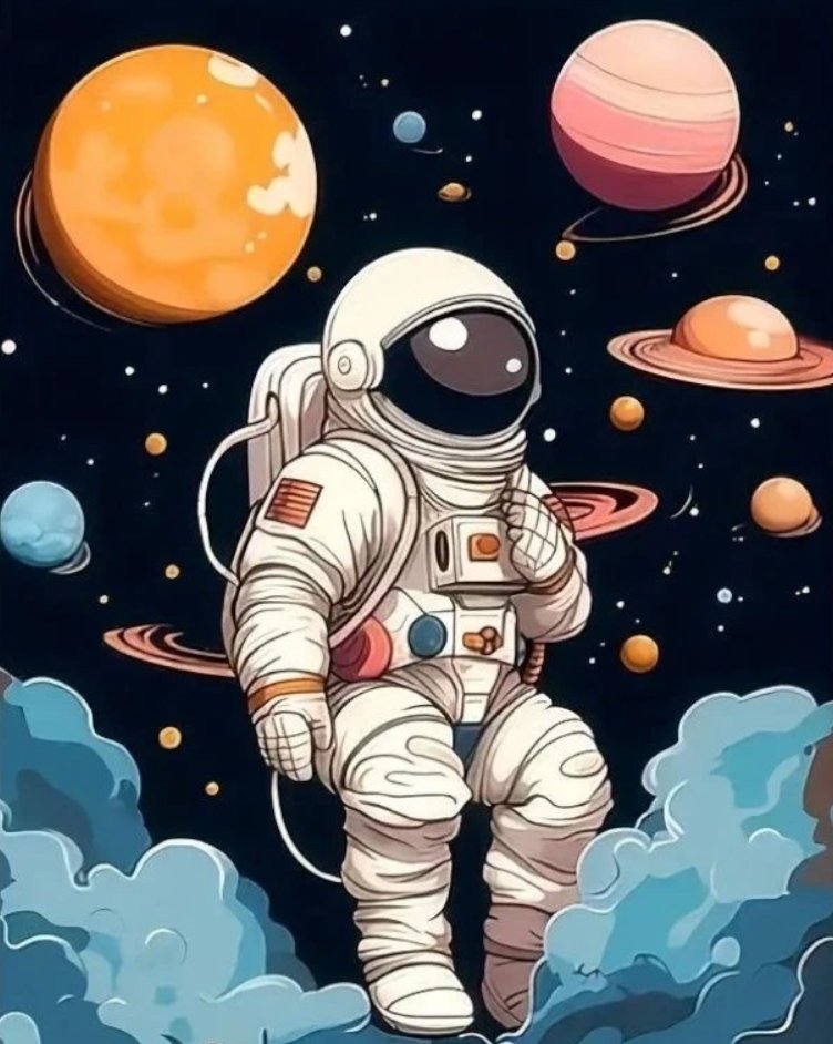 Norimpex Astronaut 30 × 40 cm