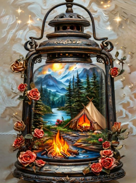 Norimpex Magická lampa 30 × 40 cm
