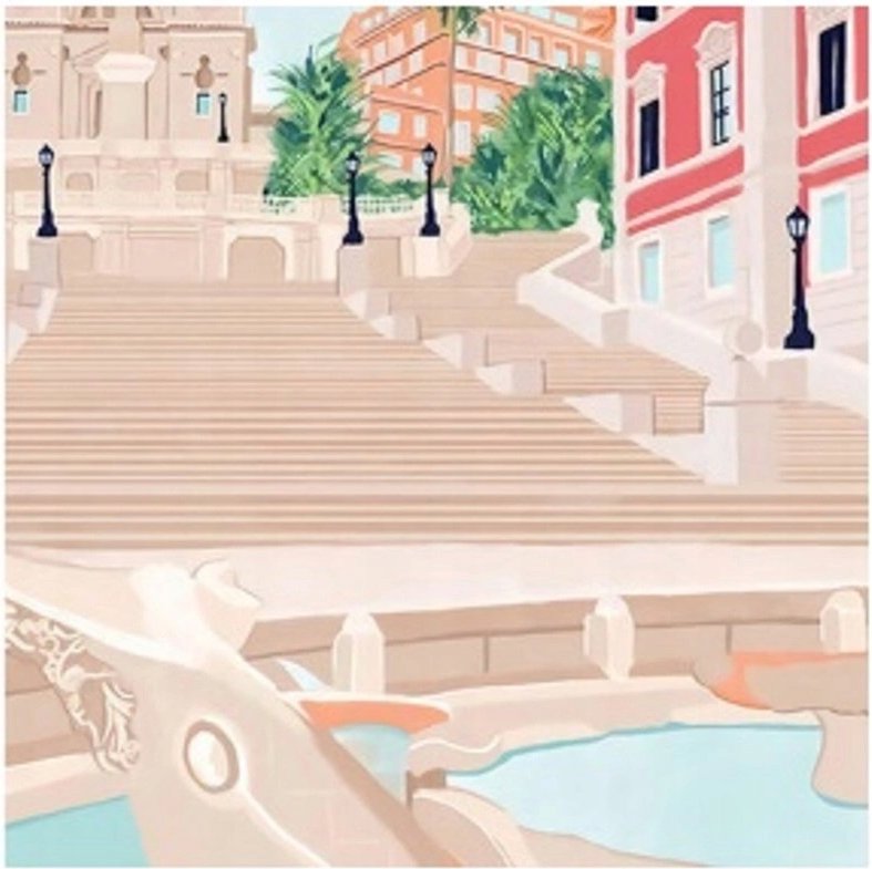Norimpex Španielske schody 30 × 40 cm