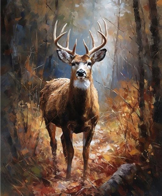 Norimpex Jeleň v lese 30 × 40 cm