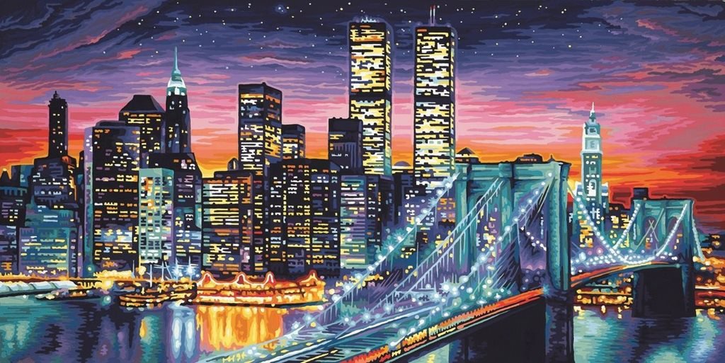 Norimpex Nočný New York 30 × 40 cm