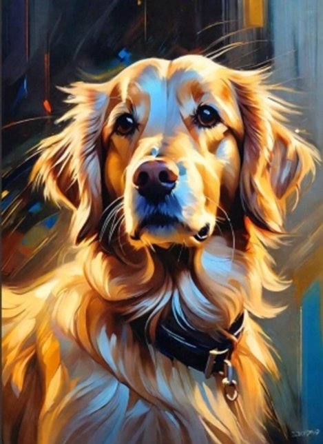 Norimpex Portrét labradorského retrievera 30 × 40 cm