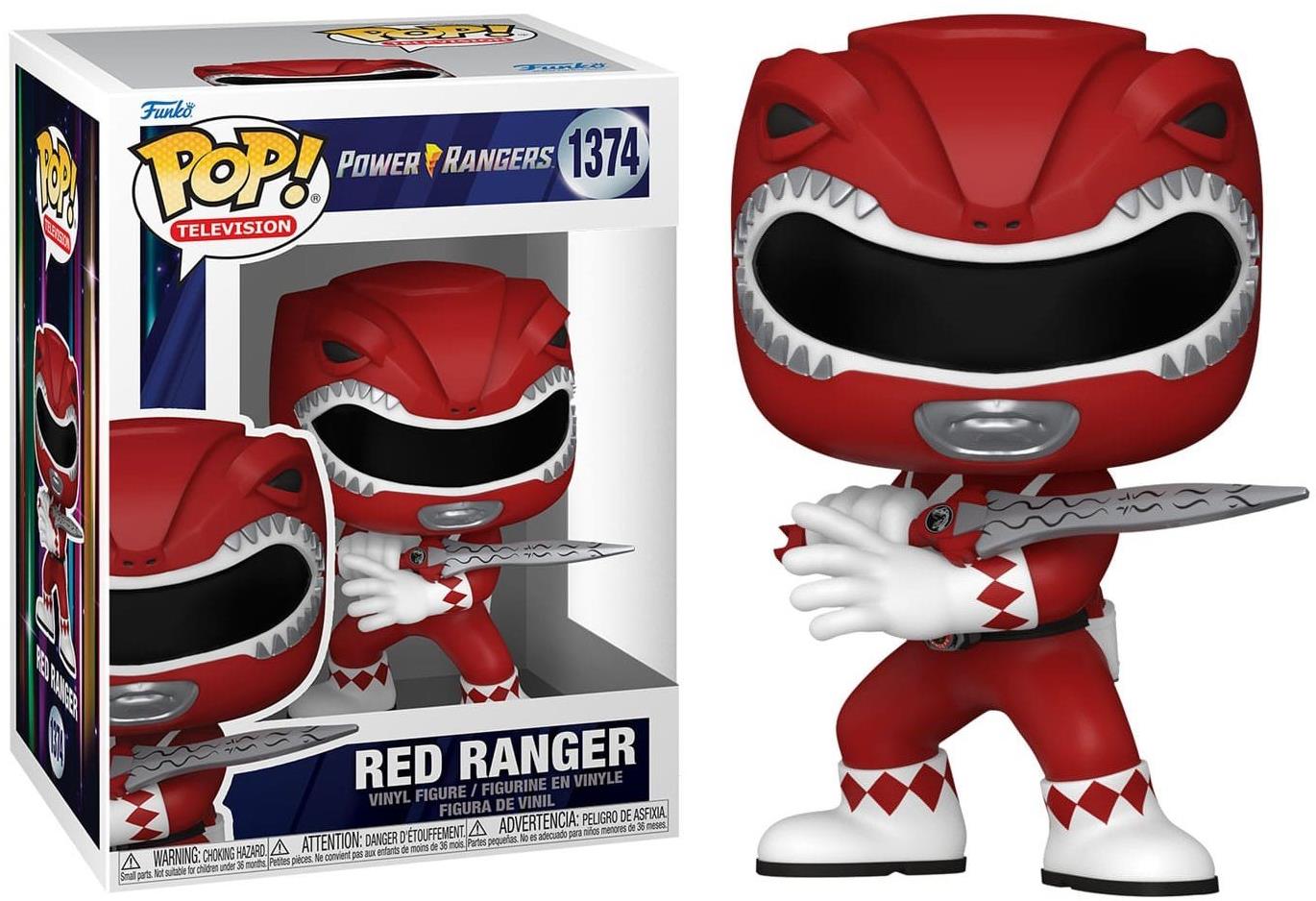 Funko Pop! Television Power Rangers 30th Strážcovia vesmíru Red Ranger