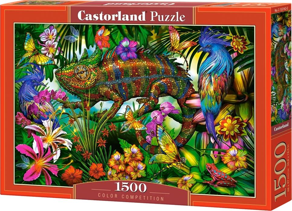 CASTORLAND Puzzle Farebná súťaž 1500 dielikov