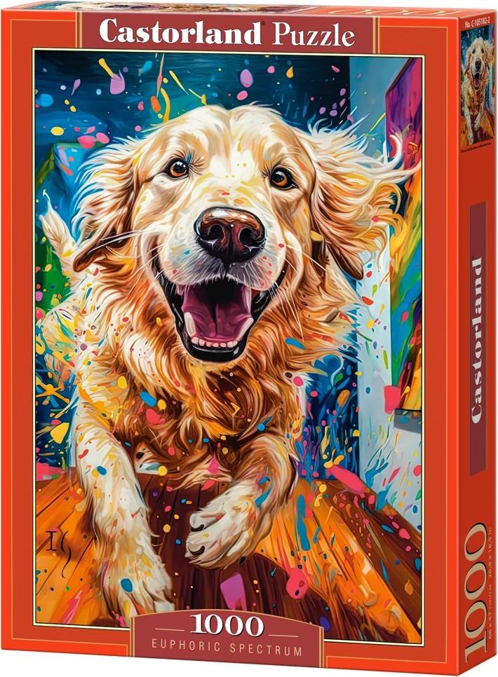 CASTORLAND Puzzle Euforické spektrum 1000 dielikov