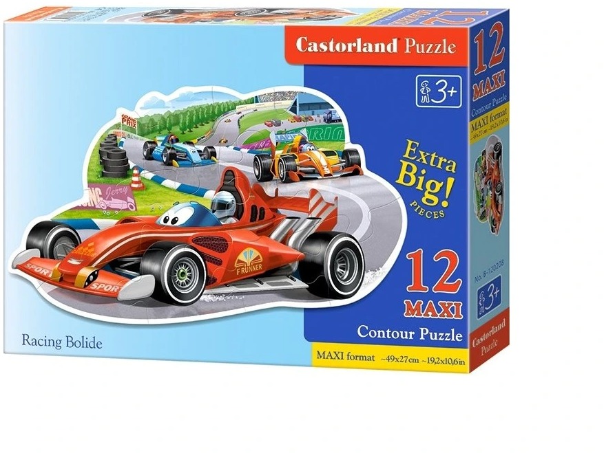 CASTORLAND Puzzle Formula MAXI 12 dielikov