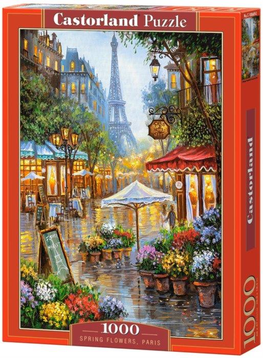 CASTORLAND Puzzle Jarné kvety v Paríži 1000 dielikov