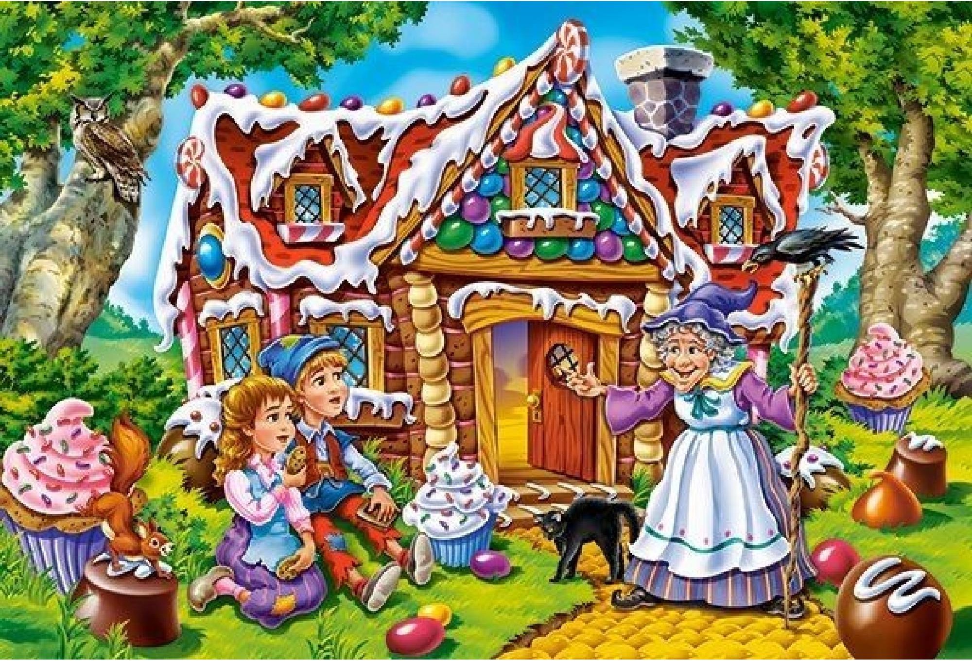 CASTORLAND Puzzle Janko a Marienka MAXI 40 dielikov