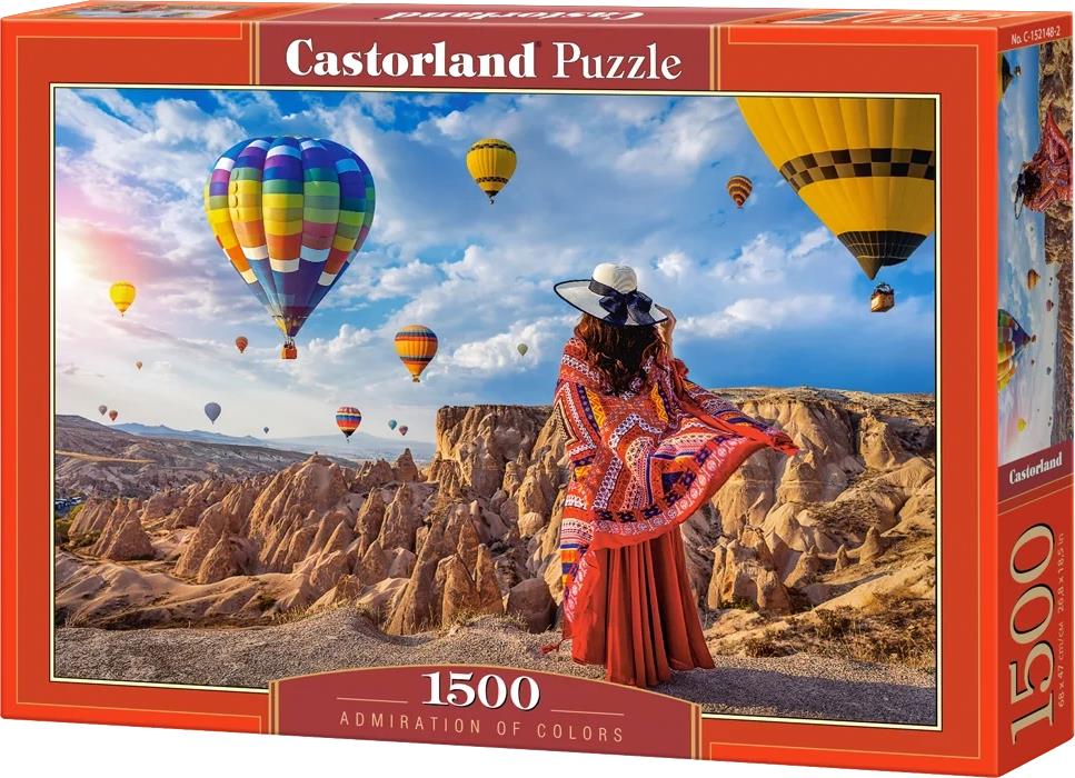 CASTORLAND Puzzle Obdivovanie farieb 1500 dielikov