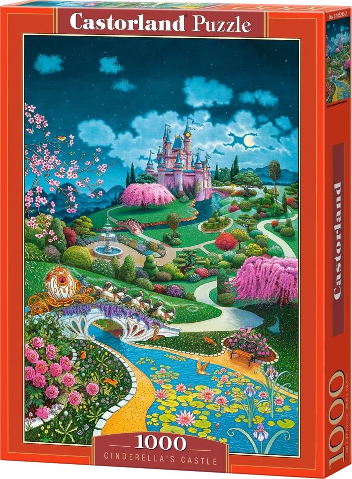 CASTORLAND Puzzle Popoluškin zámok 1000 dielikov