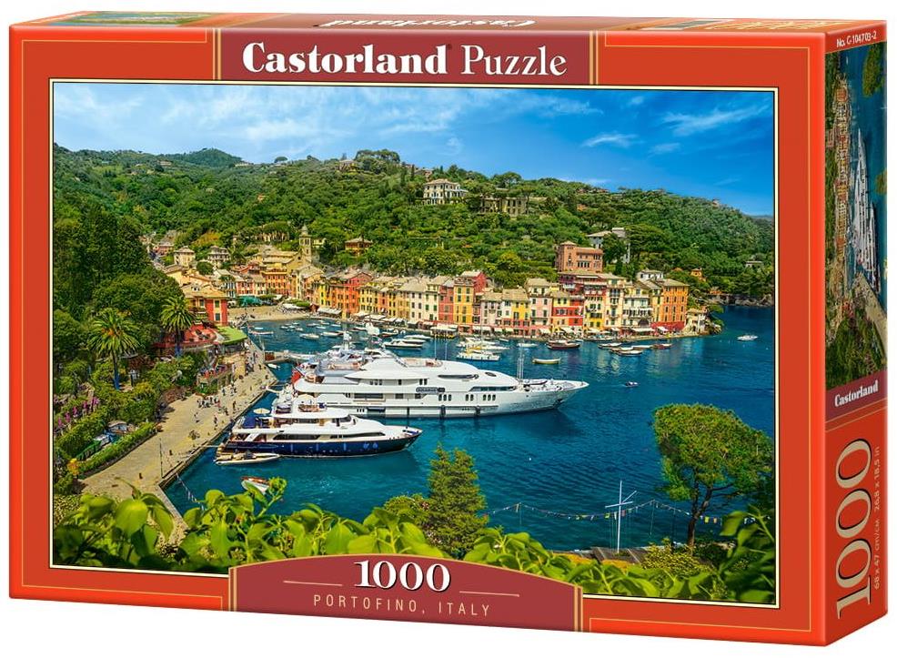 CASTORLAND Puzzle Portofino, Taliansko 1000 dielikov
