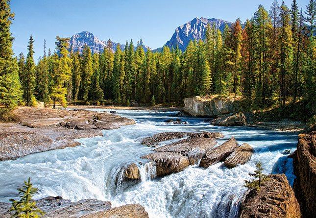 CASTORLAND Puzzle Rieka Athabasca, Národný park Jasper 1500 dielikov