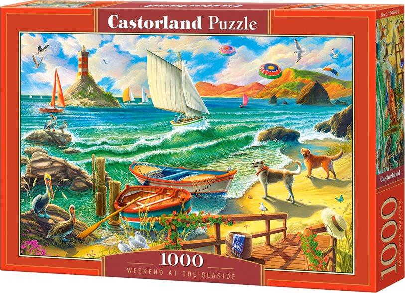 CASTORLAND Puzzle Víkend pri mori 1000 dielikov