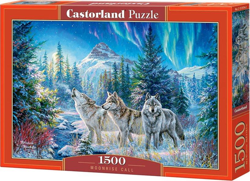 CASTORLAND Puzzle Volanie mesiaca 1500 dielikov