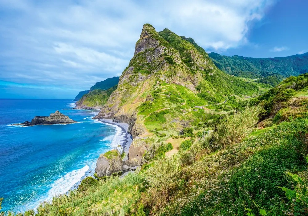 CASTORLAND Puzzle Zelená Madeira 500 dielikov