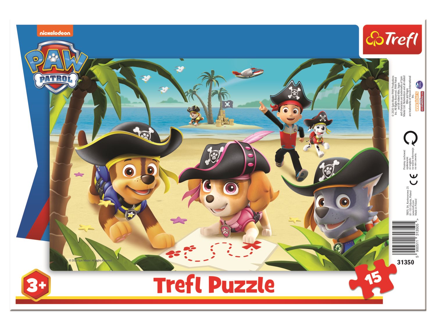 Puzzle doskové Priatelia z Labkovej patroly