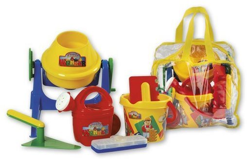 Androni Miešačka na piesok s doplnkami v cestovnej taške
