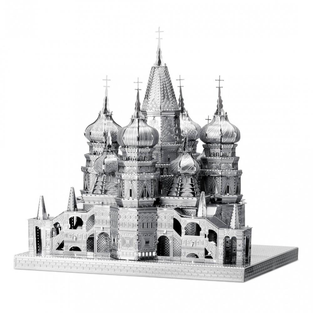 Metal Earth 3D puzzle Chrám Vasila Blaženého (ICONX)