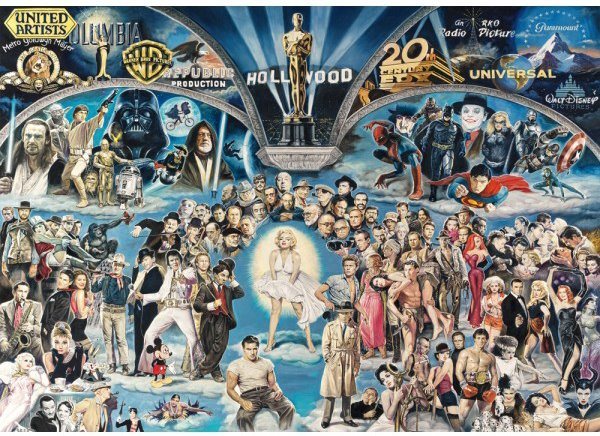 Schmidt Puzzle Hollywood 1000 dielikov