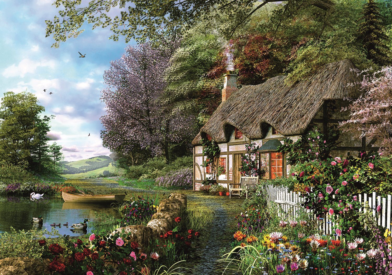 Trefl Puzzle Pôvabné zátišie 1000 dielikov
