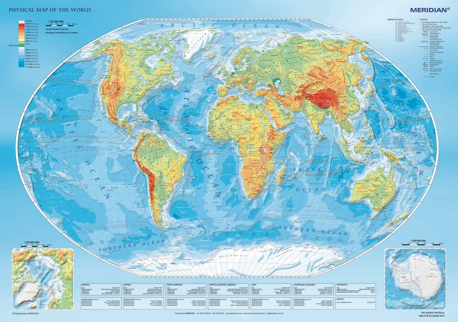 Trefl Puzzle Mapa sveta 1 000 dielikov