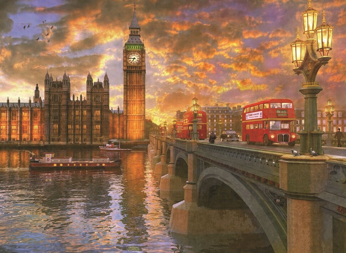 Anatolian Puzzle Súmrak nad Westminsterom 1000 dielikov