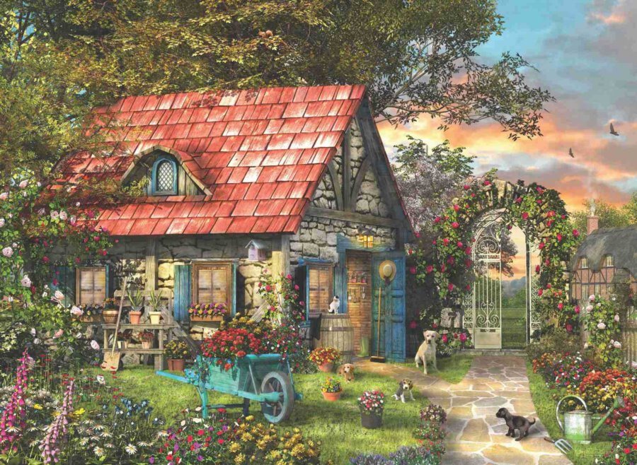 Anatolian Puzzle Vidiecka chalúpka 1000 dielikov