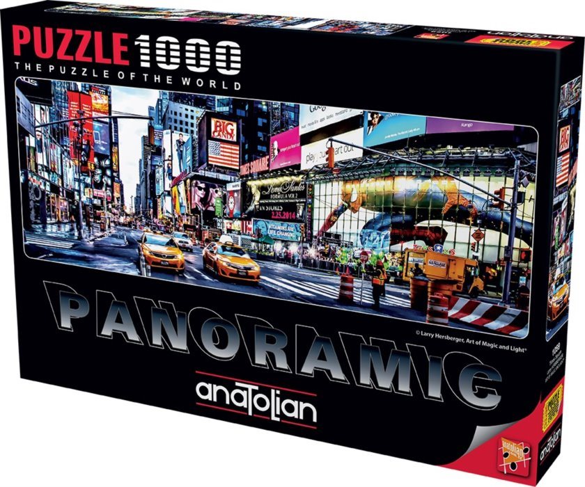 Anatolian Panoramatické puzzle Times Square 1000 dielikov
