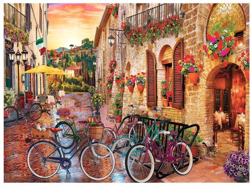 Anatolian Puzzle Na bicykli po Toskánsku 1000 dielikov