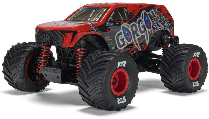 Arrma Gorgon Grom 1:16 4WD Smart RTR červené