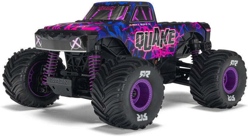 Arrma Quake Grom 1:16 4WD Smart RTR fialové