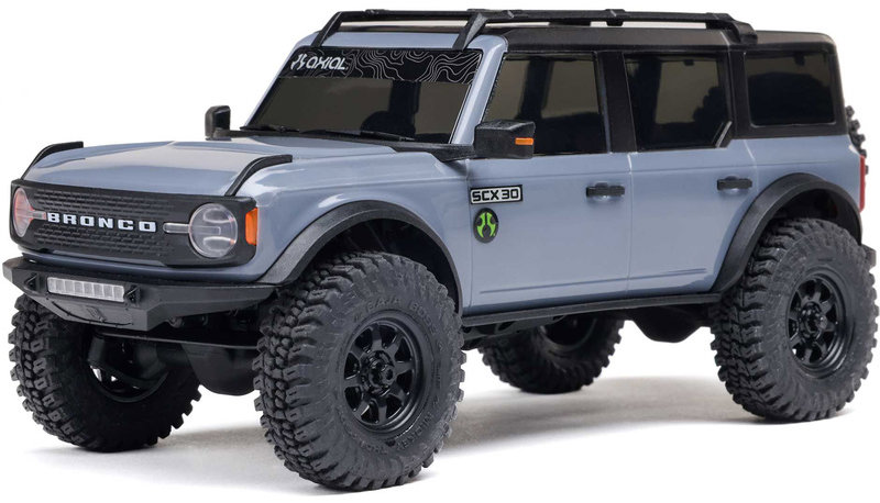 Axial SCX30 Ford Bronco 4WD 1:30 RTR sivý