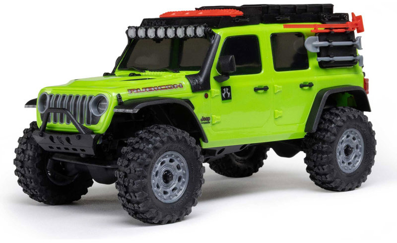 Axial SCX30 Jeep Wrangler JLU 4WD 1:30 RTR zelený