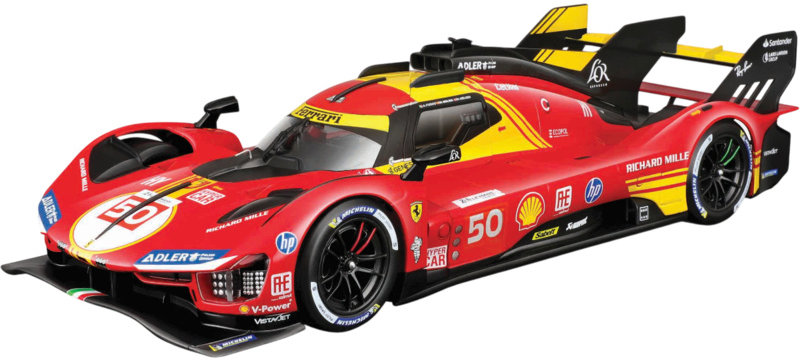 Bburago Ferrari 499P 1 : 18 #50 24h Le Mans Champion (hard case)