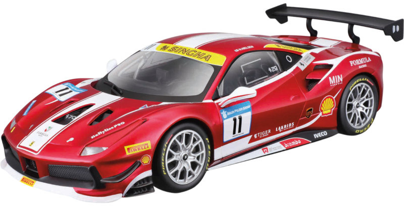 Bburago Ferrari 488 Challenge 2017 1 : 24 Kit