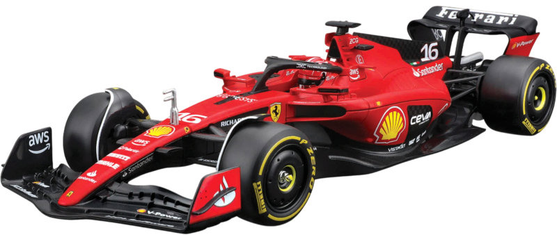 Bburago Ferrari SF-23 (2023) 1 : 24 #16 Leclerc