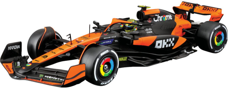 Bburago McLaren F1 Team MCL38 (2024) 1 : 24 #4 Norris