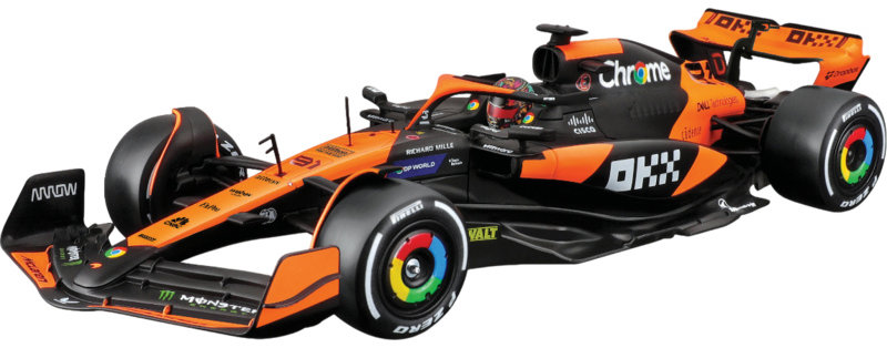 Bburago McLaren F1 Team MCL38 (2024) 1 : 24 Kit #81 Piastri