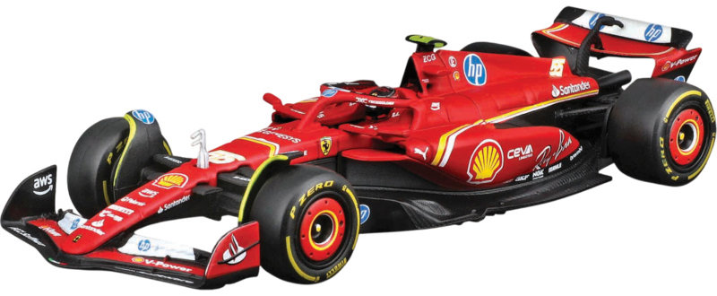 Bburago Ferrari SF-24 (2024) 1 : 43 #55 Sainz (s jazdcom)