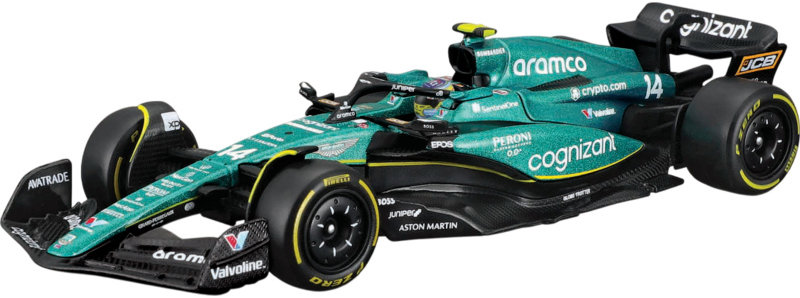 Bburago Aston Martin AMR23 (2023) 1 : 43 #14 Alonso (s jazdcom)