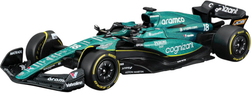Bburago Aston Martin AMR23 (2023) 1 : 43 #18 Strol (s jazdcom)